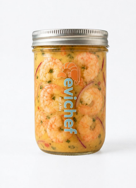 Golden Shrimp Ceviche