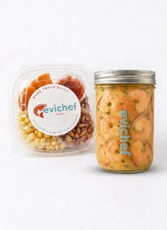 Golden Shrimp Ceviche